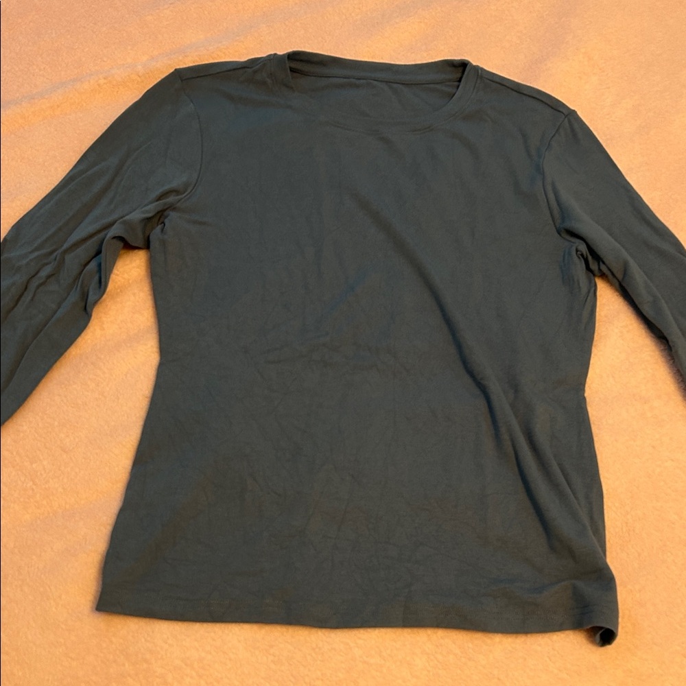 CE' CEDAR Blue Long Sleeve Shirt, size XL